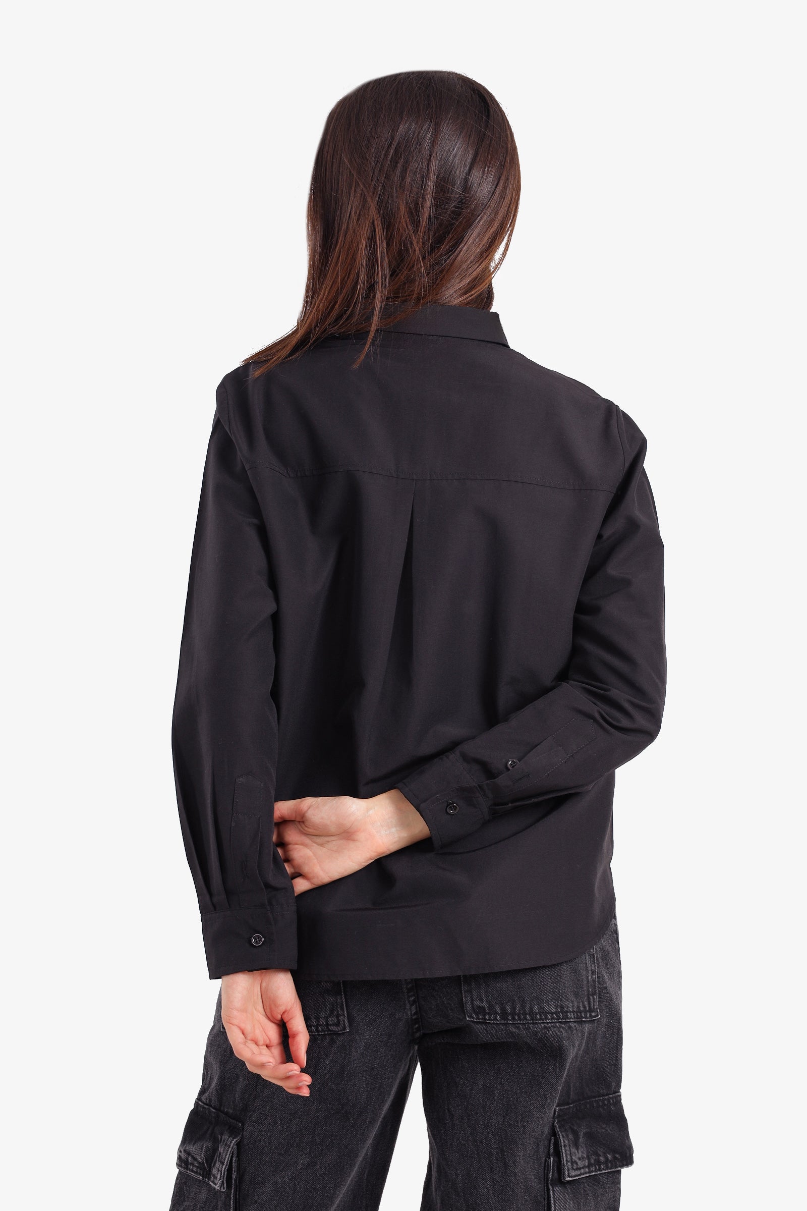 Classic Asymmetric Hem Shirt