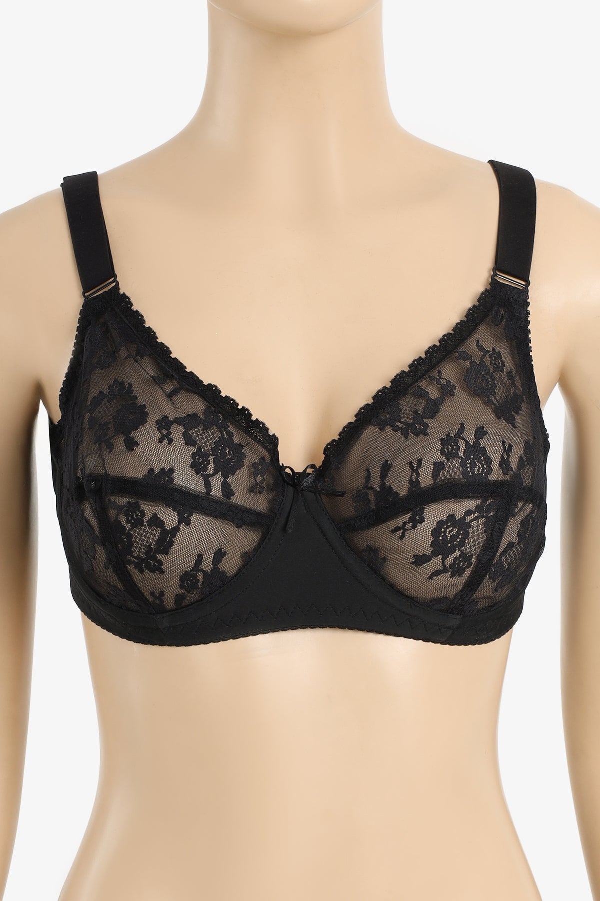 Lace Detailed Minimizer Bra
