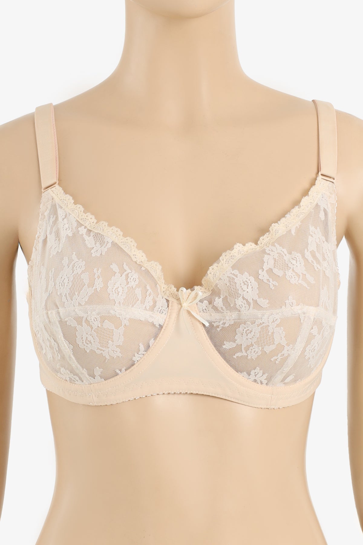 Lace Detailed Minimizer Bra