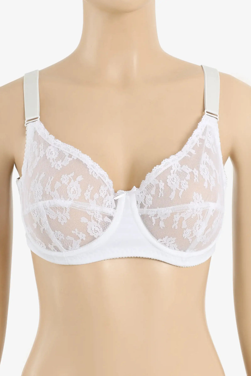 Lace Detailed Minimizer Bra