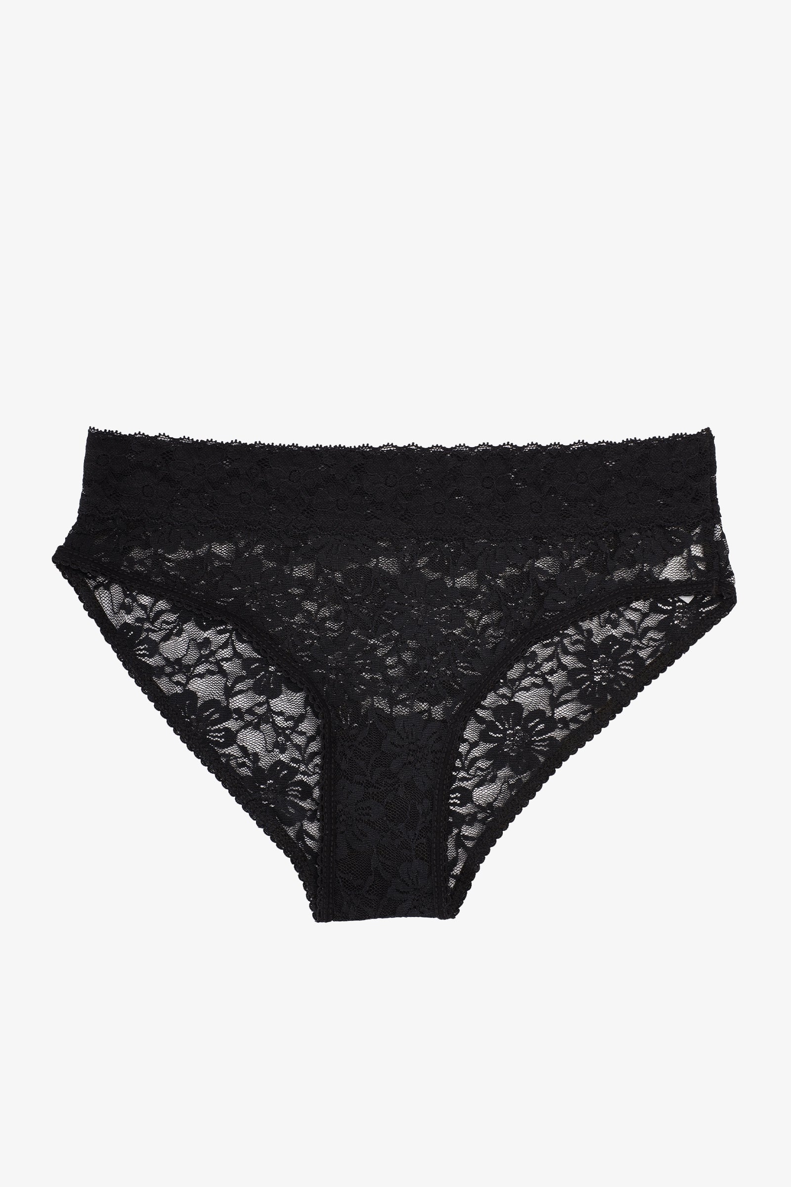 Floral Lace Brief Panty
