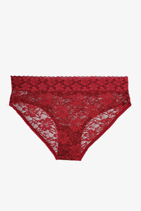 Floral Lace Brief Panty