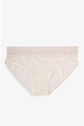 Floral Lace Brief Panty
