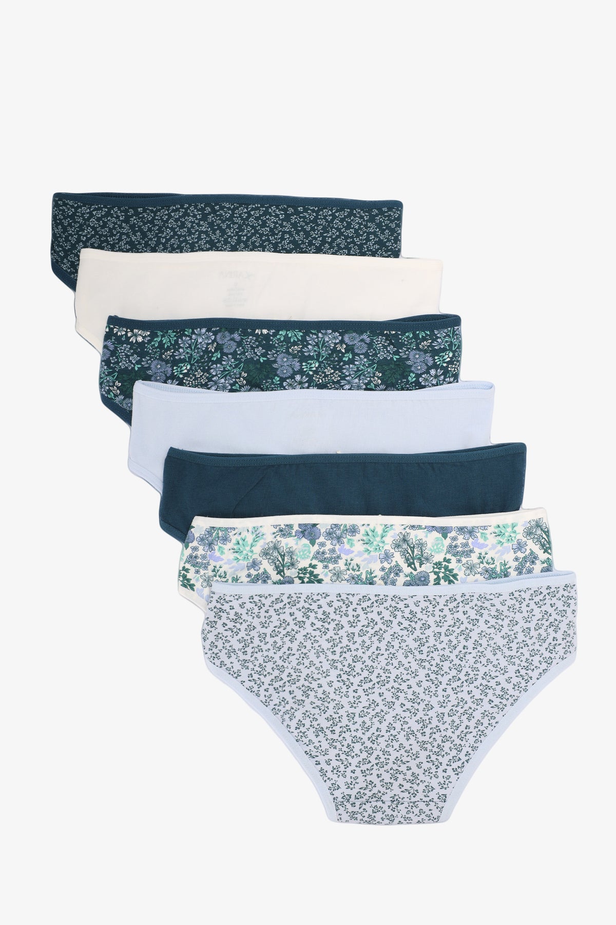 Pack of 7 Colored Bikini Panties