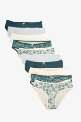 Pack of 10 Colored Bikini Panties