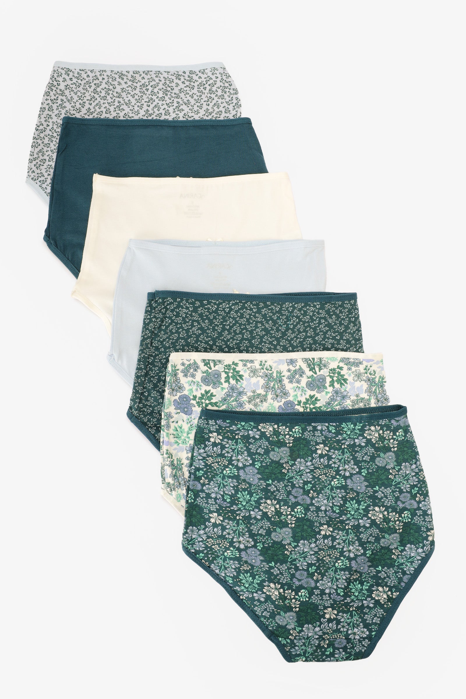 Pack of 7 Colored Full Brief Panties