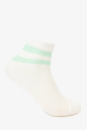 Contrast Stripes Socks - 3 Pairs