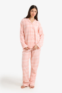 Cozy Plaid Pyjama Set