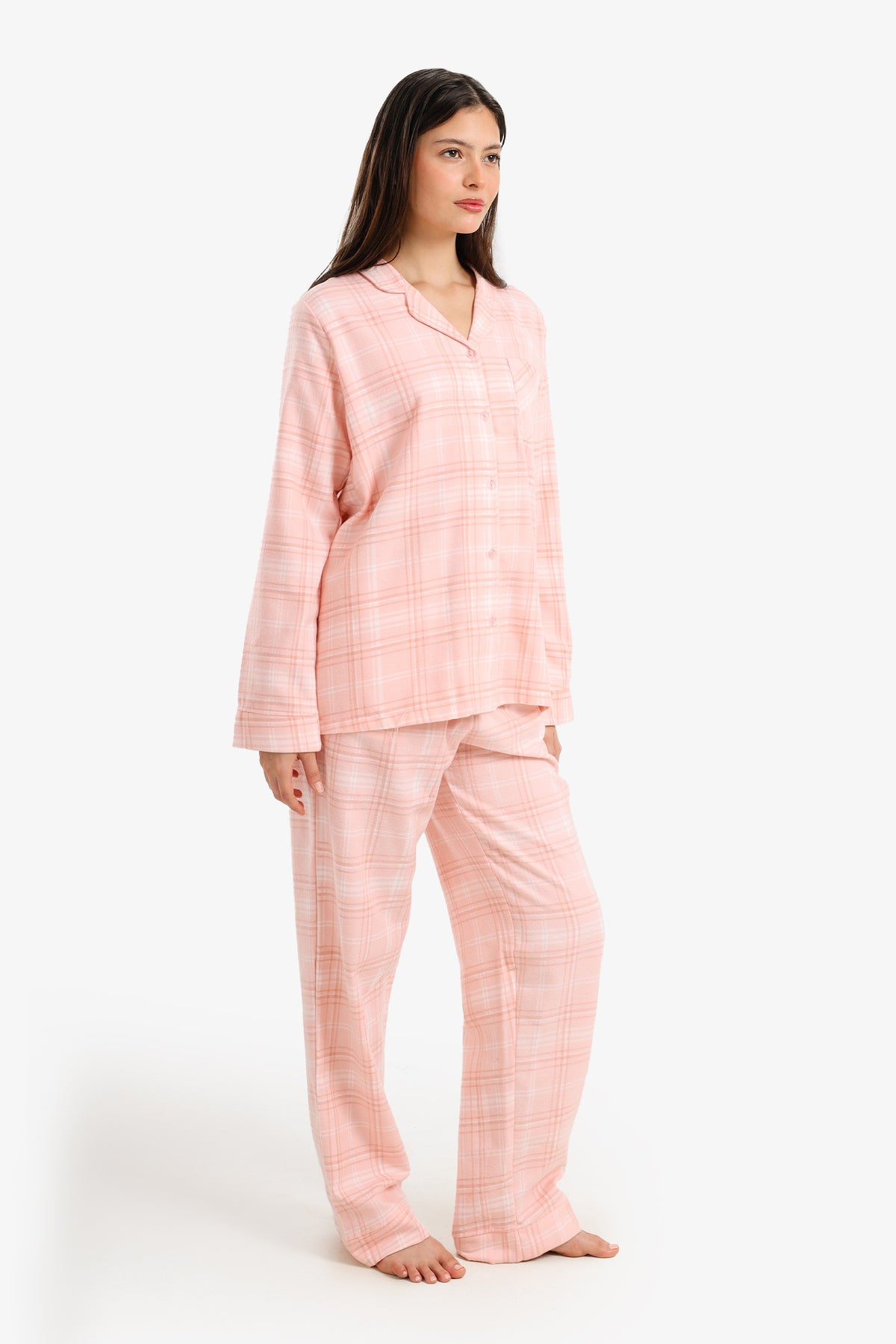 Cozy Plaid Pyjama Set