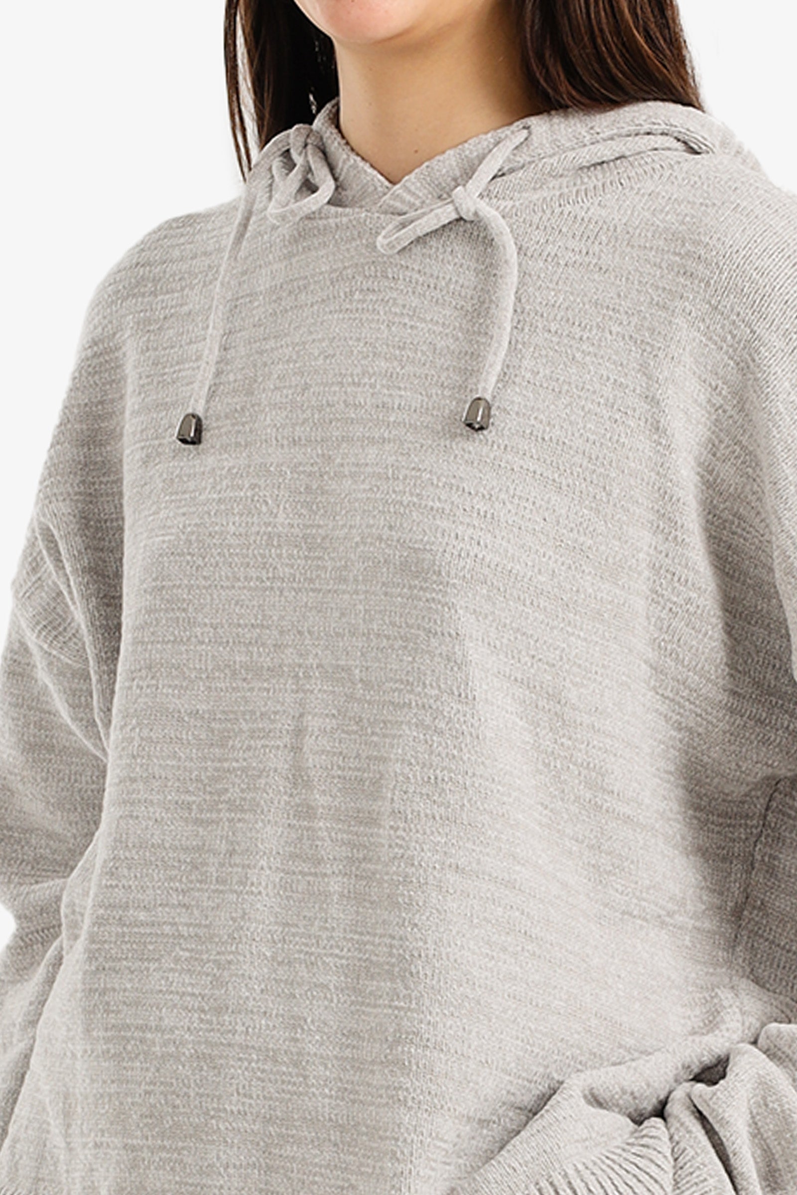 Hooded Knit Pyjama Set