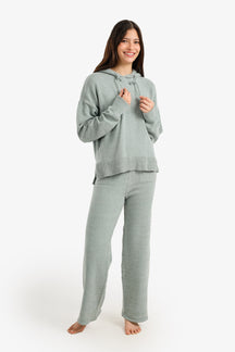 Hooded Knit Pyjama Set