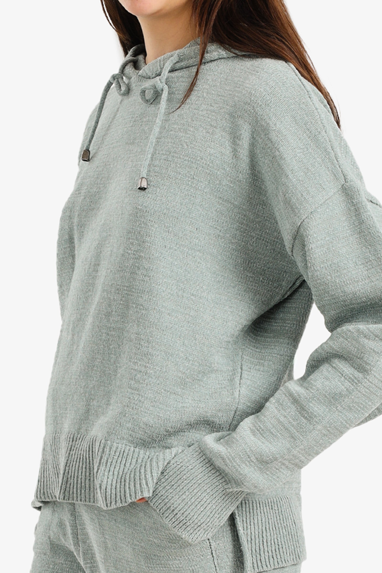 Hooded Knit Pyjama Set