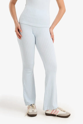 Ribbed Flare Leggings