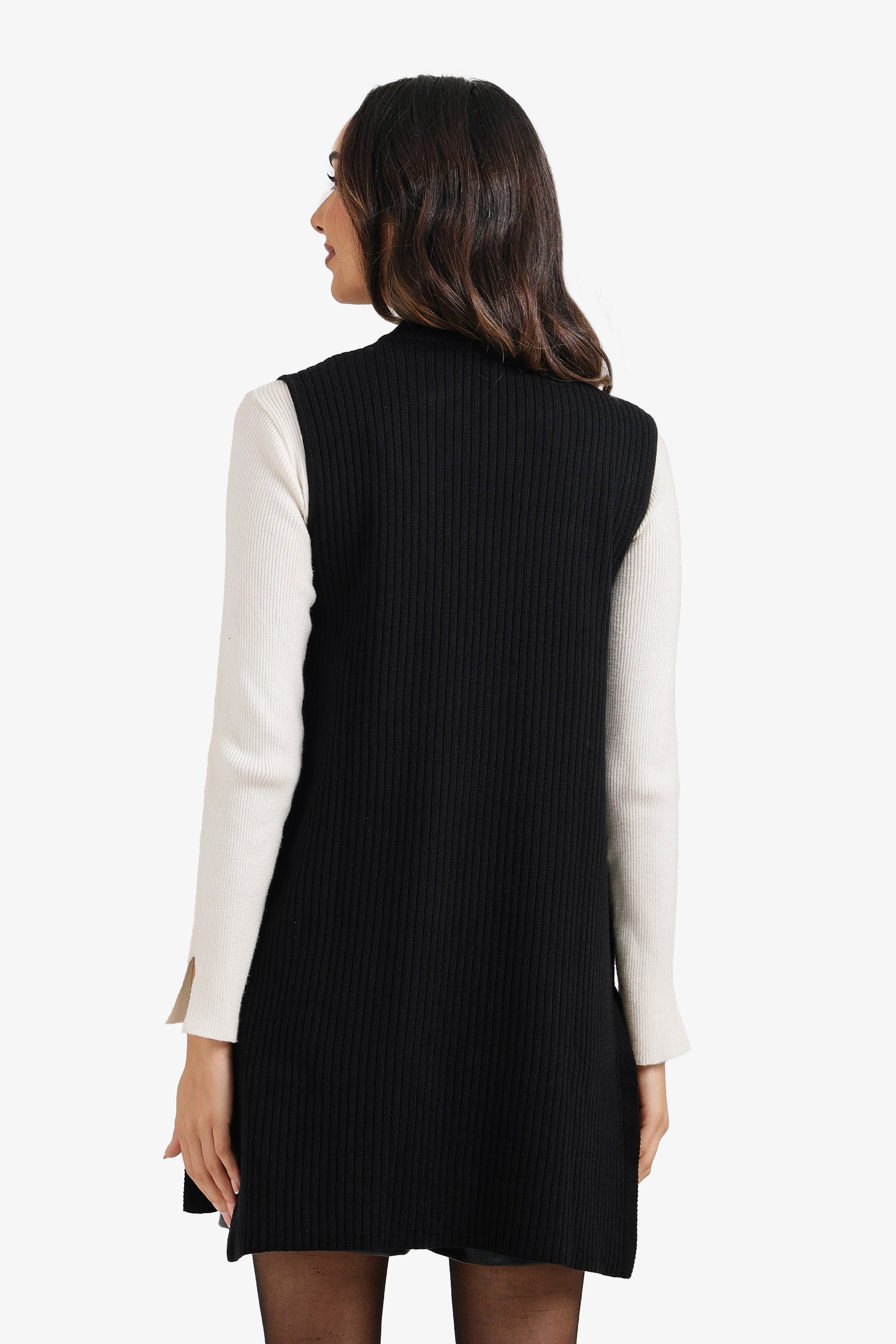 فيست تريكو بنقشة مضلعة