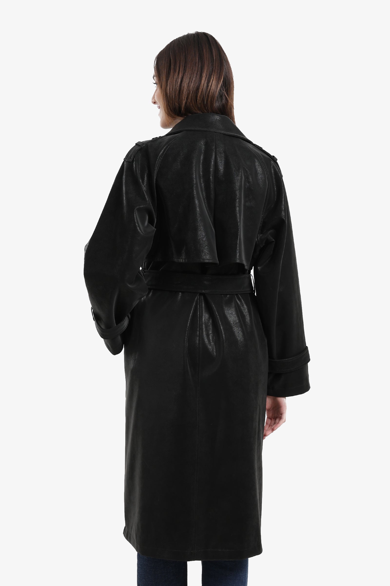 بالطو  ترنش جلد