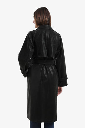 بالطو  ترنش جلد