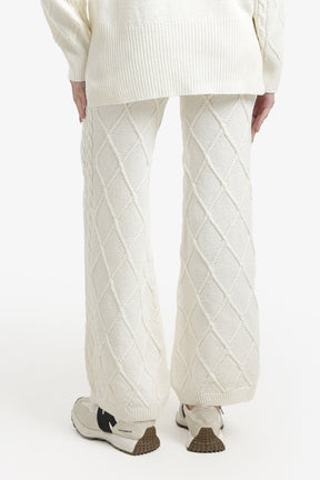 بنطلون لاونج بنقشة كابل