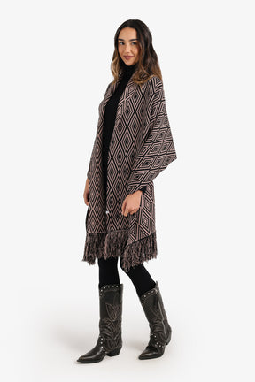 سكارف لاونج بنقشة الألماس