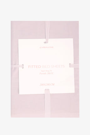 Percale Fitted Super King Bedsheet (TC200)