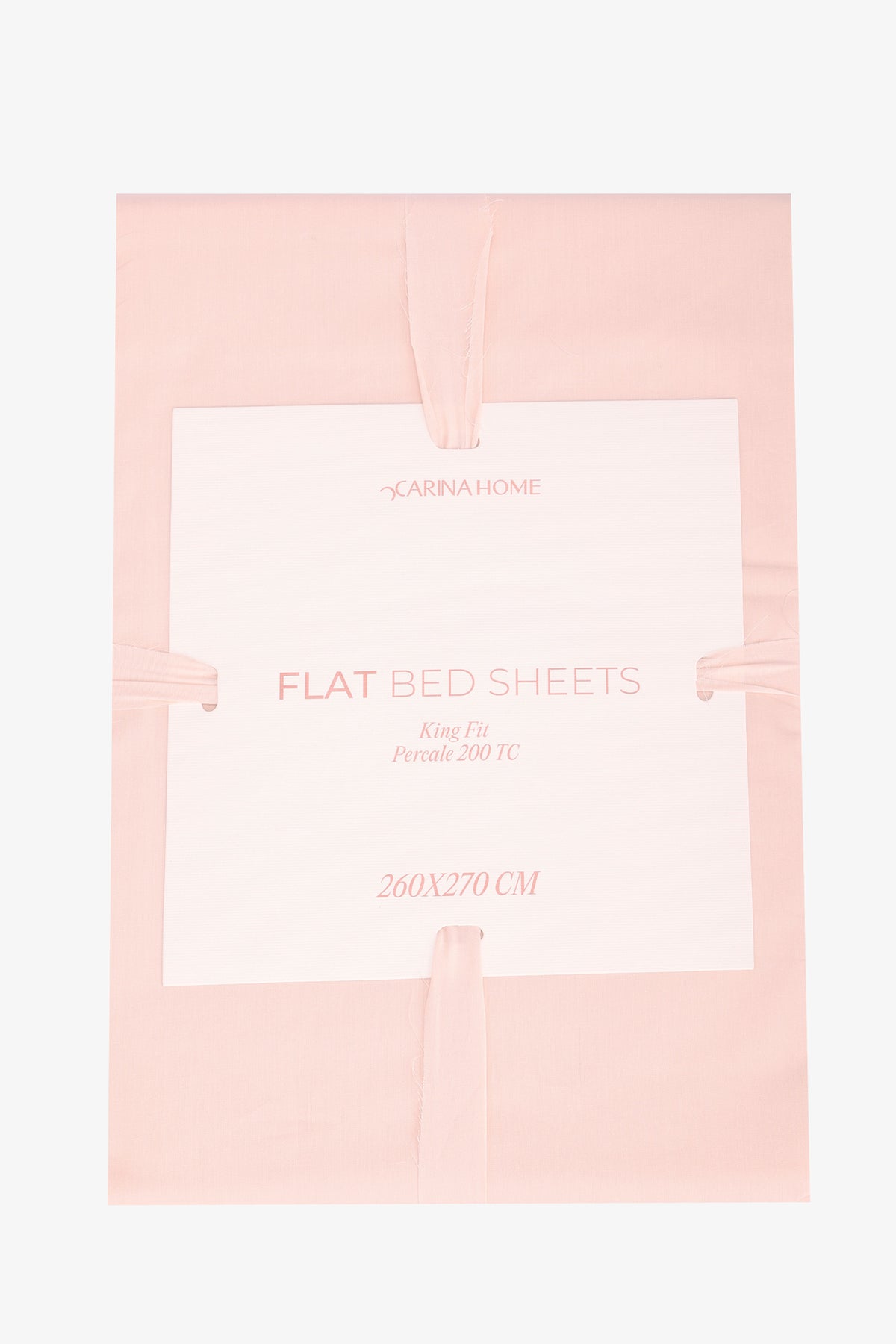 Percale Flat King Bedsheet (TC200)