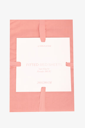 Percale Fitted Super King Bedsheet (TC200)