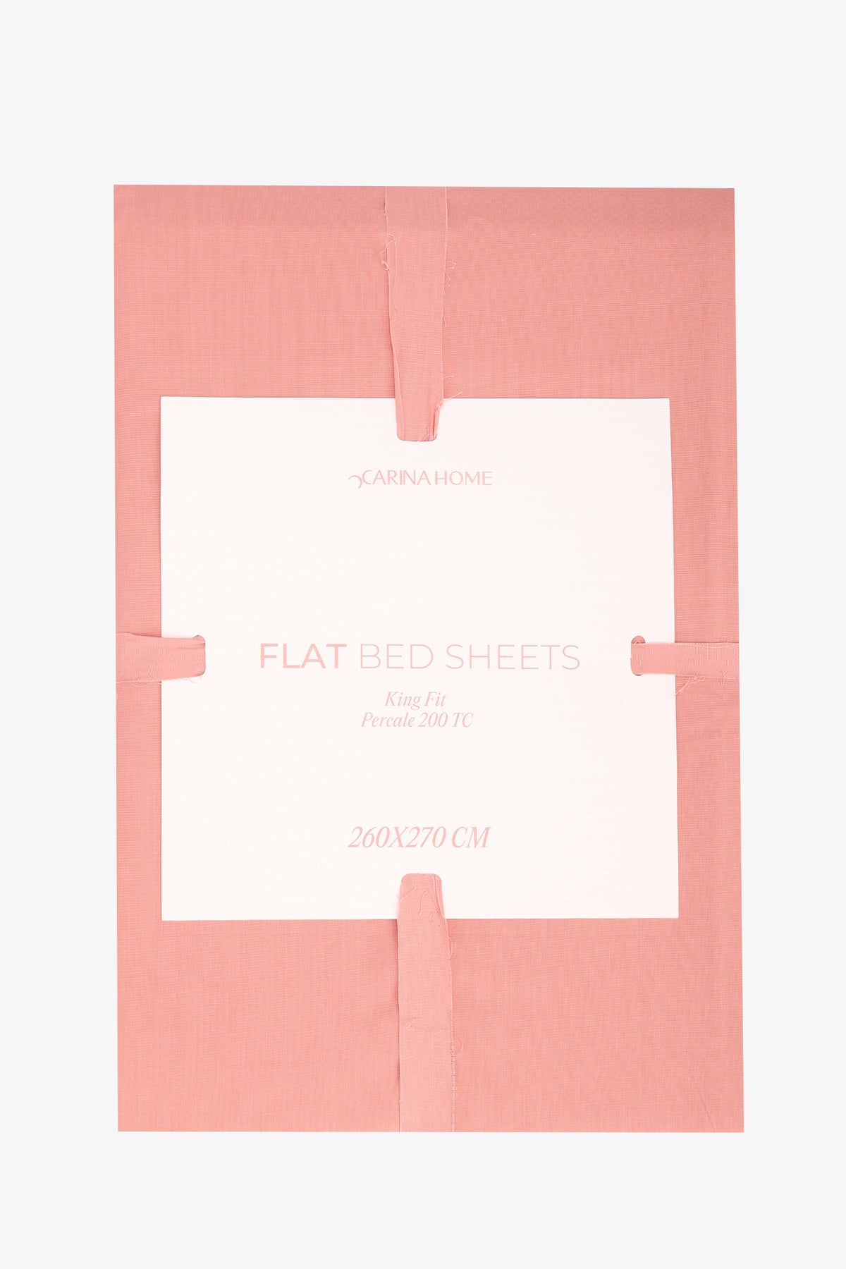 Percale Flat King Bedsheet (TC200)