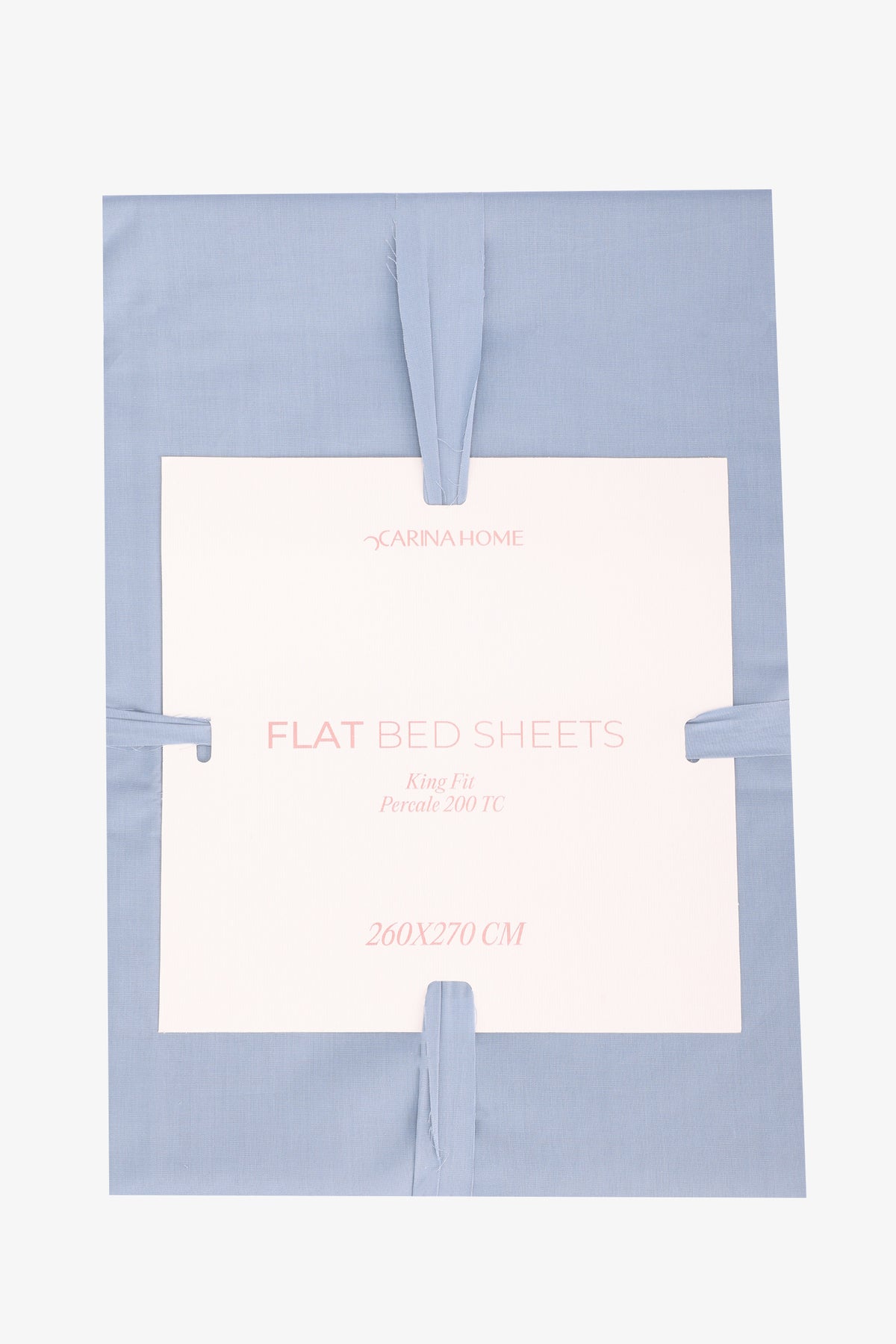 Percale Flat King Bedsheet (TC200)