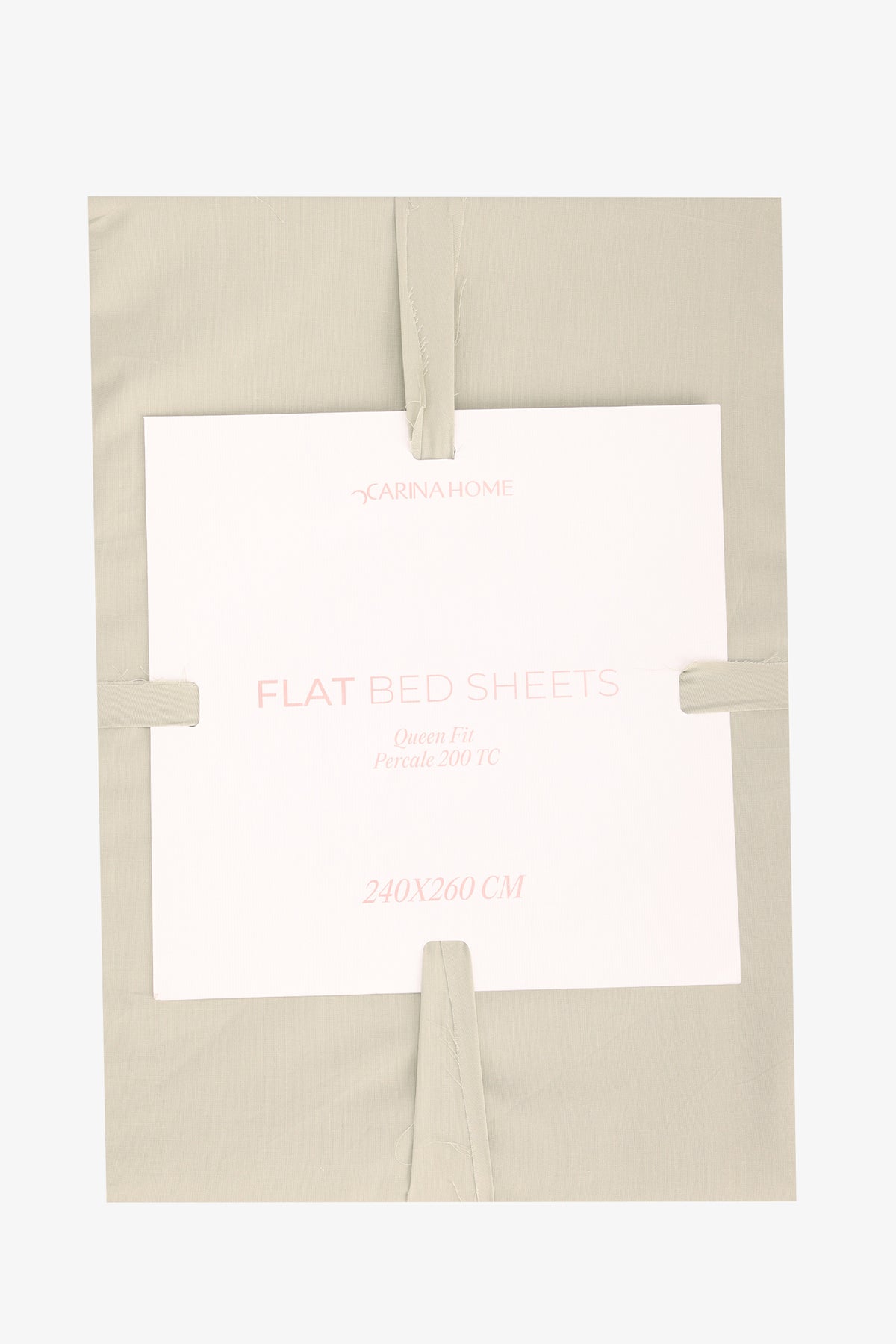 Percale Flat Queen Bedsheet (TC200)