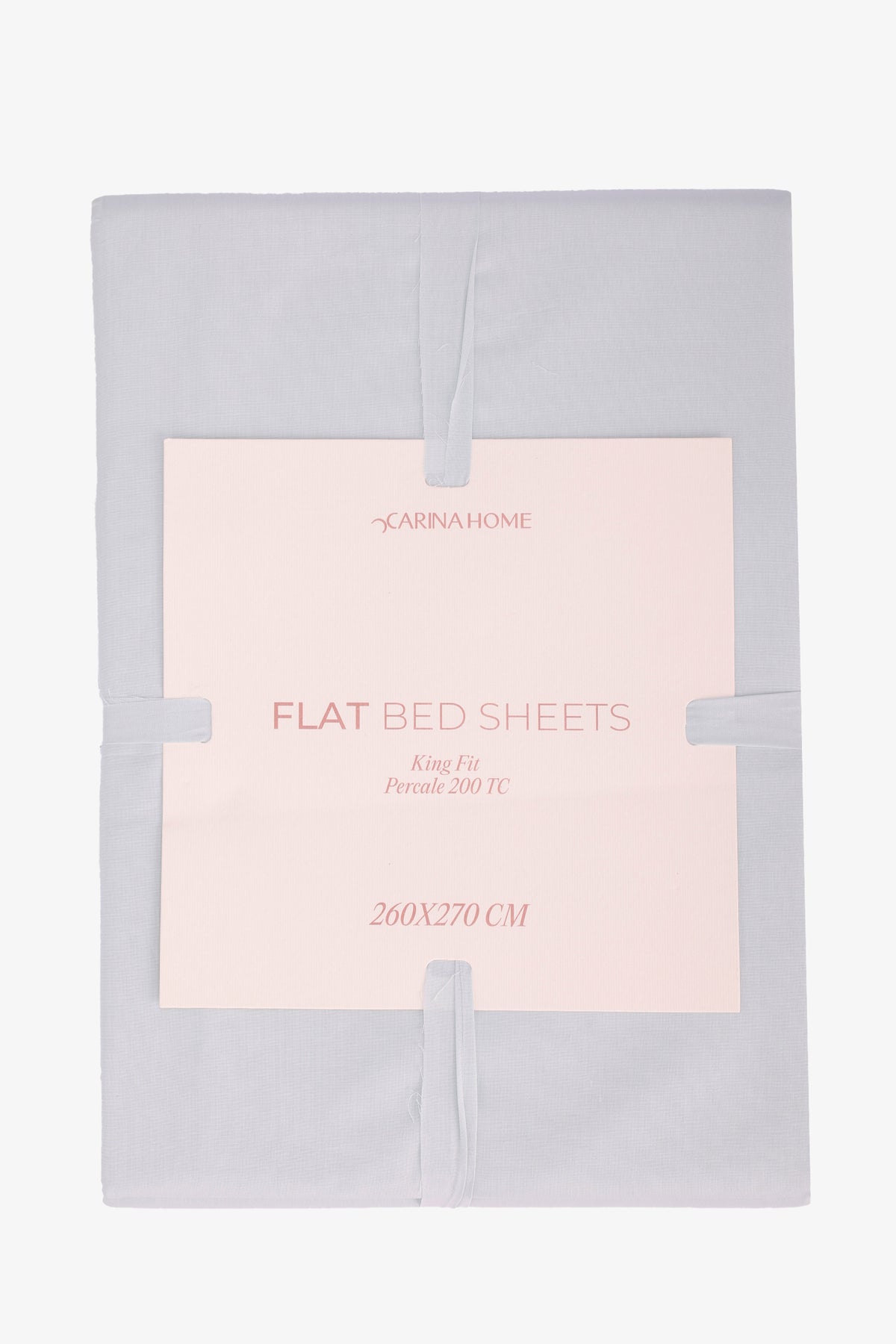 Percale Flat King Bedsheet (TC200)