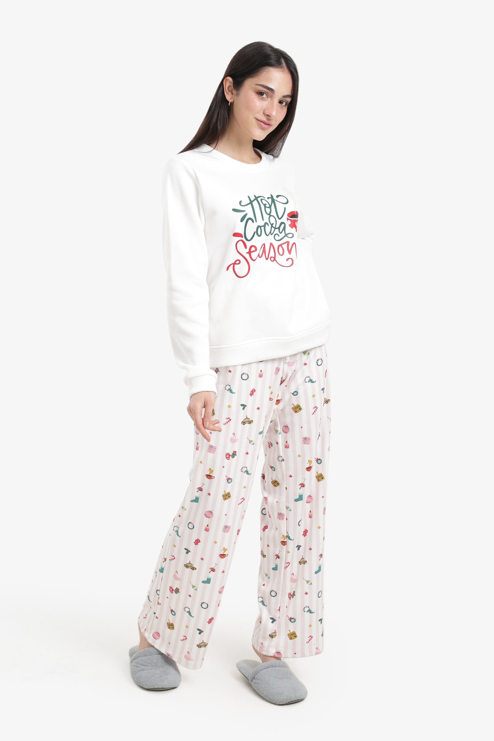 Candy Stripe Pyjama Set