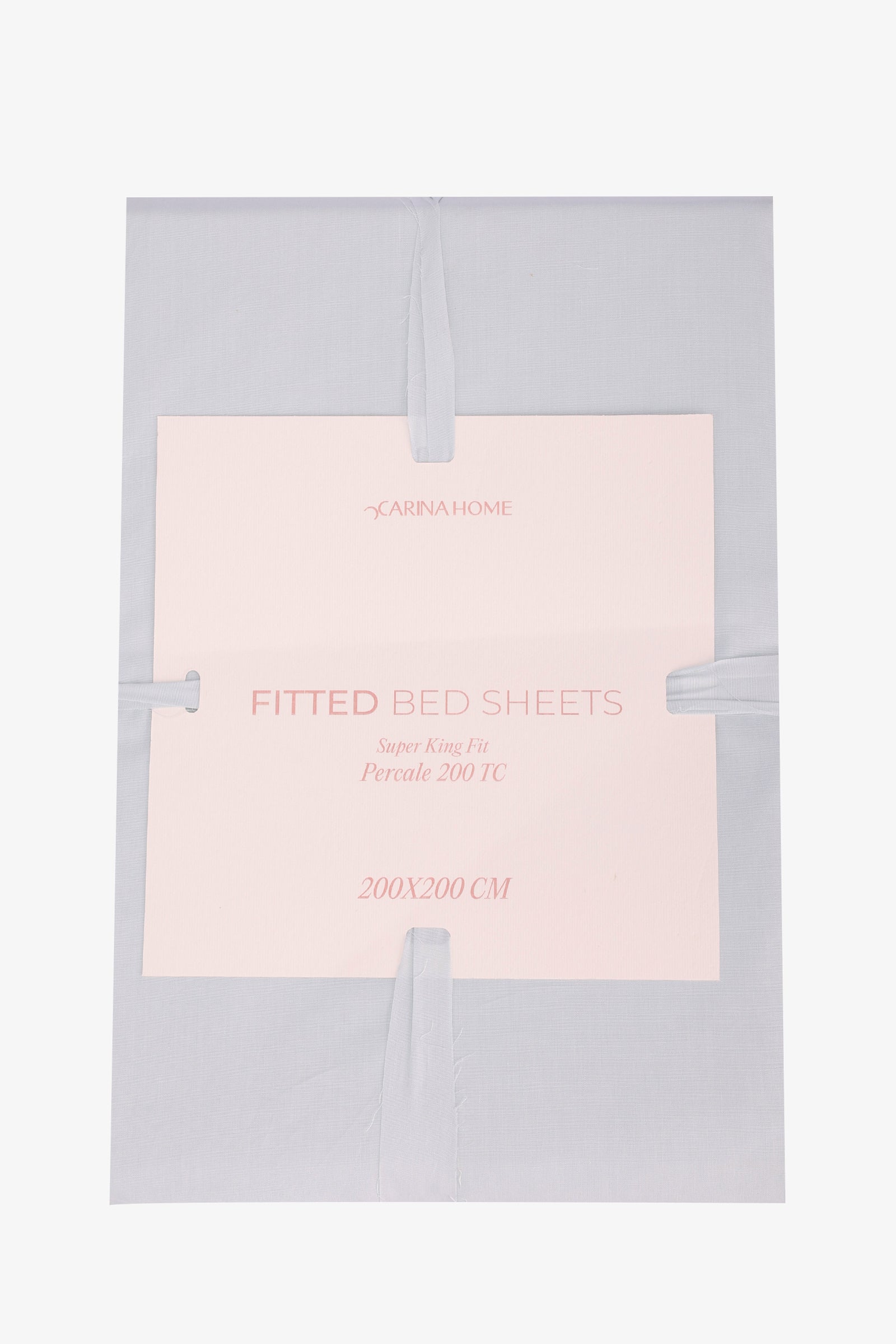 Percale Fitted Super King Bedsheet (TC200)