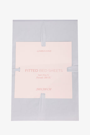 Percale Fitted Super King Bedsheet (TC200)