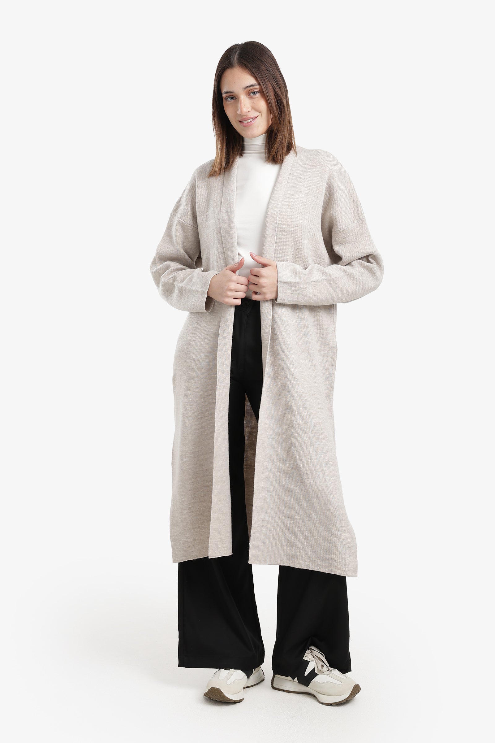 Wide-Leg Straight Cut Pants