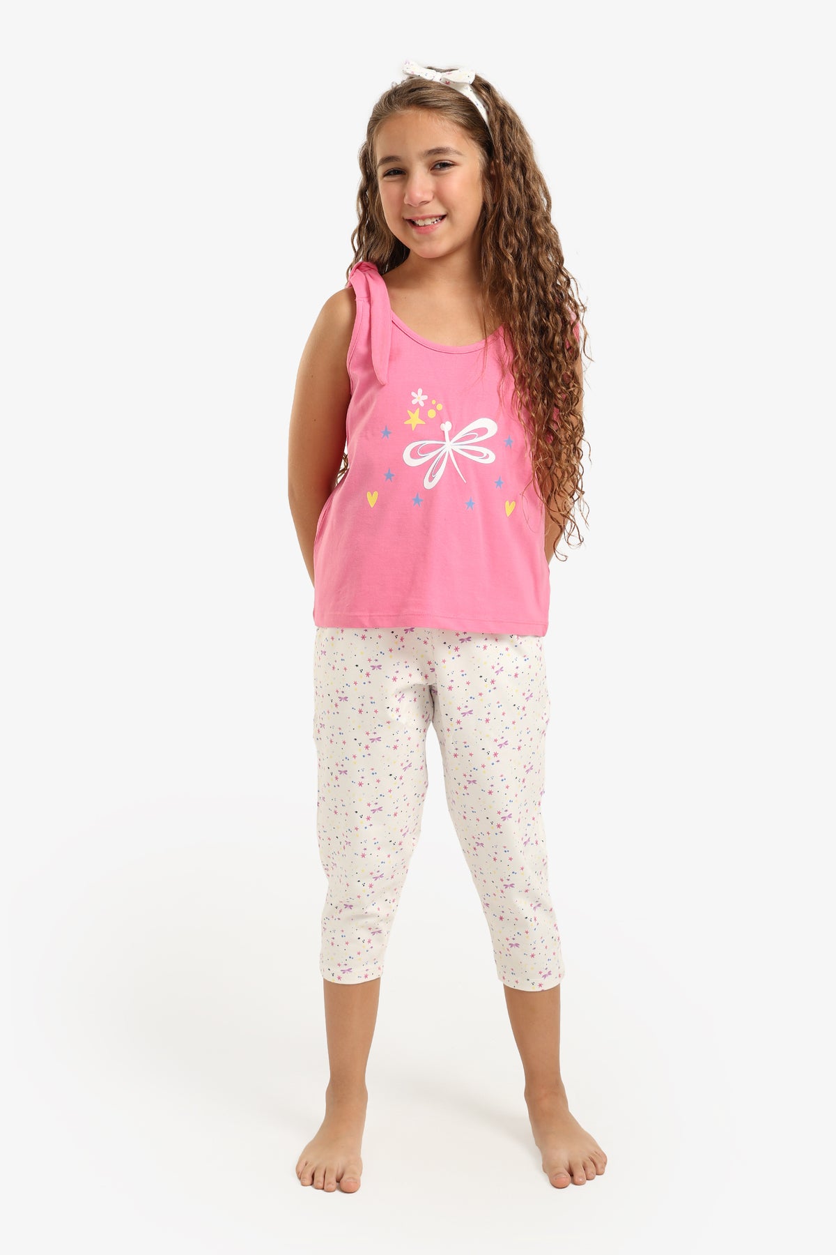 Girly Printed Pyjama Set