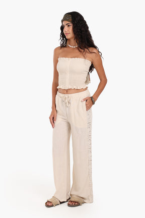 Strapless Lounge Set