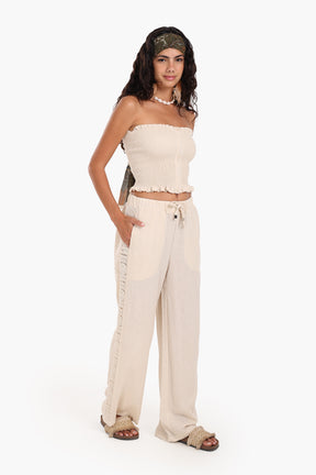 Strapless Lounge Set