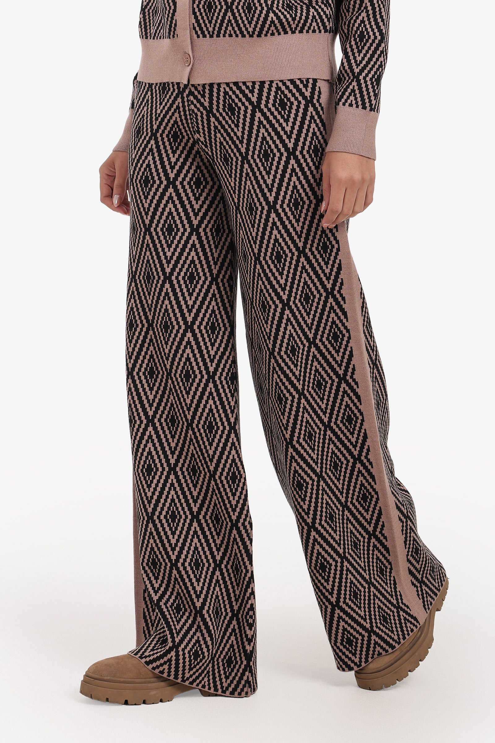 Diamond Pattern Lounge Pants