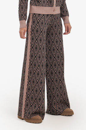 Diamond Pattern Lounge Pants