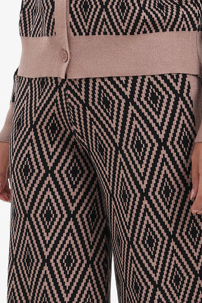 Diamond Pattern Lounge Pants