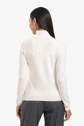 High-Neck Pullover