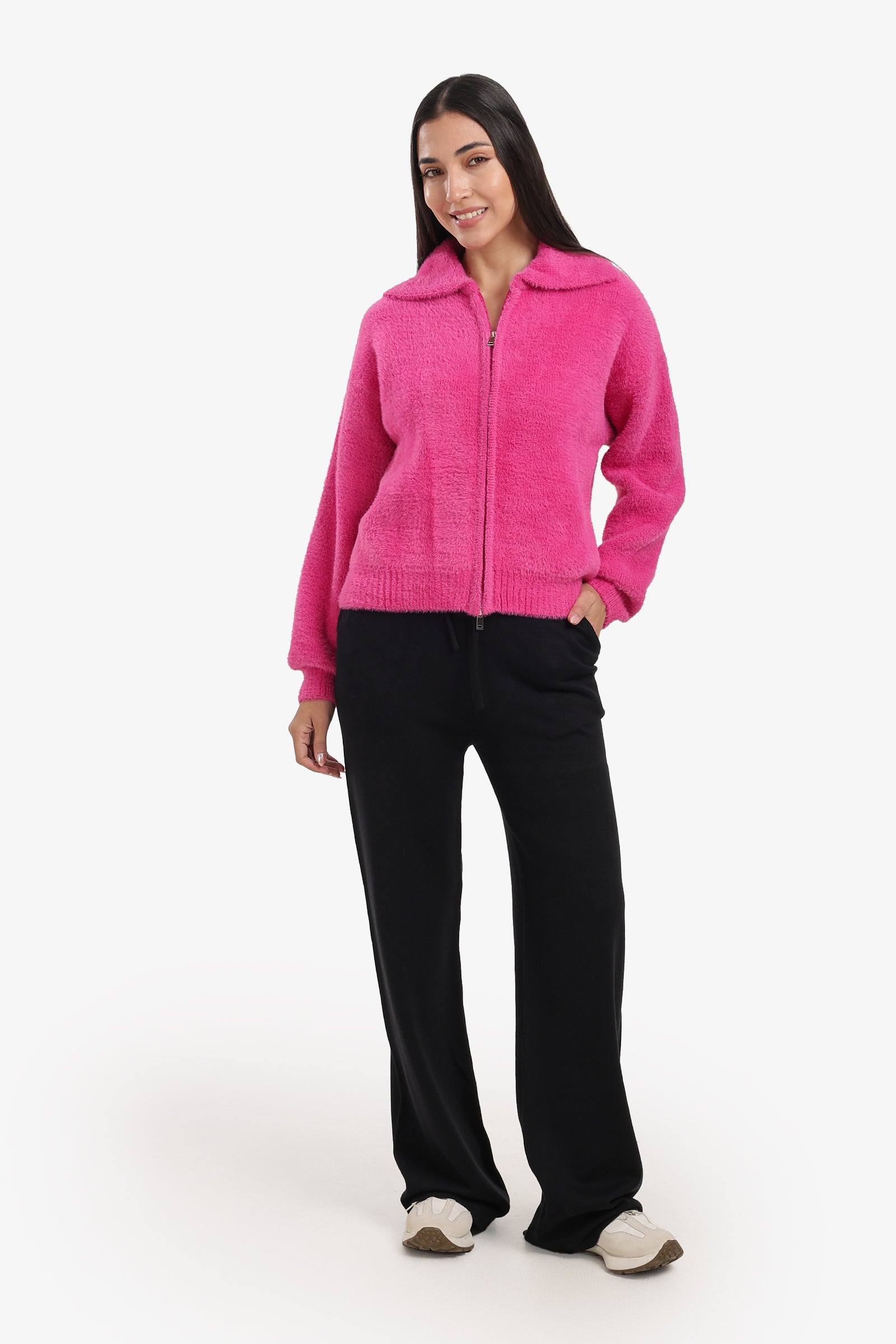 Zip-Up Closure Jacket