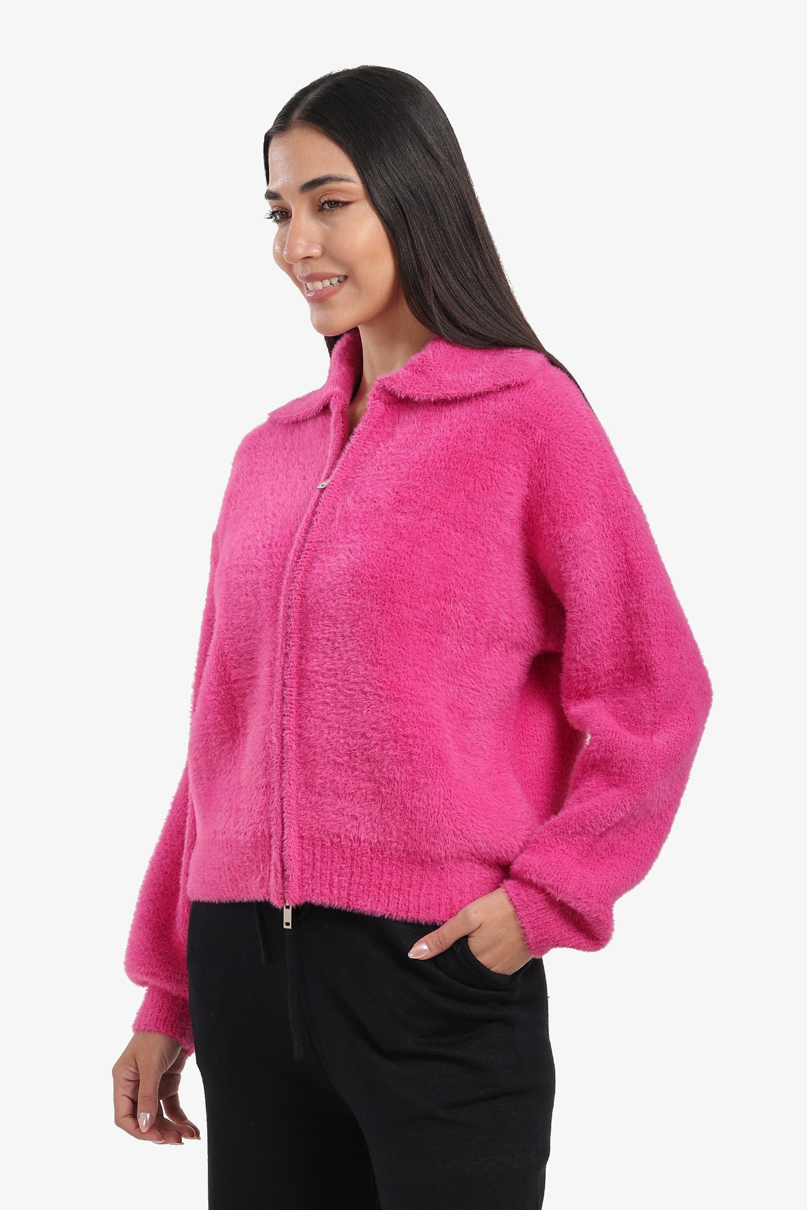 Zip-Up Closure Jacket