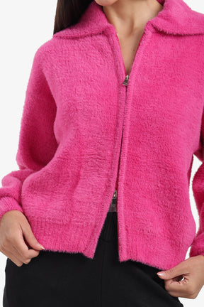 Zip-Up Closure Jacket