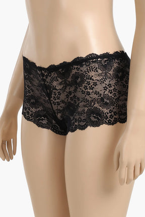 Boyshort Panty with Lace