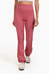 Textured High-Waist Sports Pants