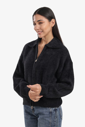 Zip-Up Closure Jacket