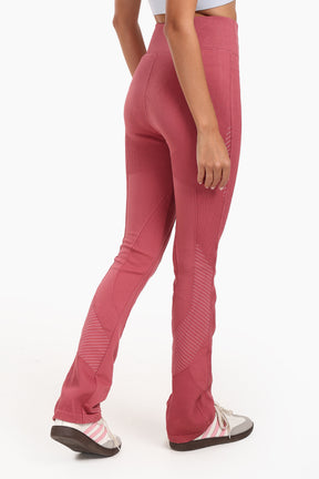 Textured High-Waist Sports Pants