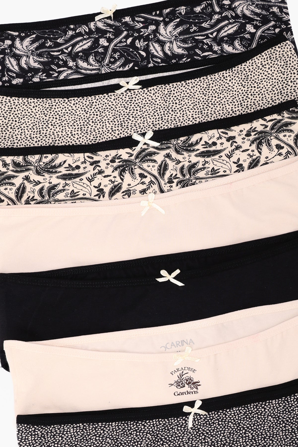 Pack of 7 Colored Brief Panties