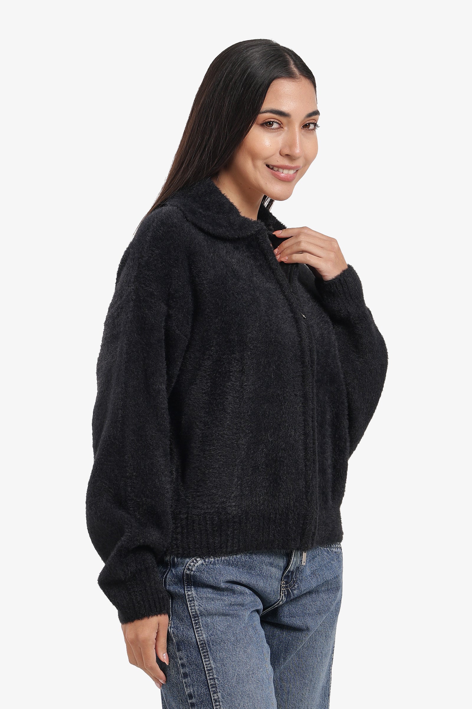 Zip-Up Closure Jacket