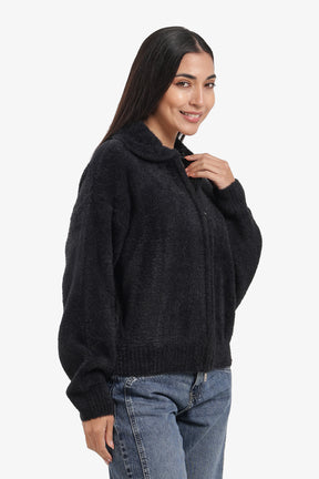 Zip-Up Closure Jacket